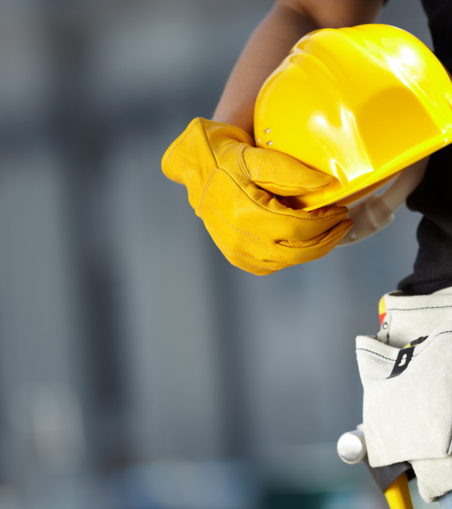 Yellow and Black Simple Minimalist Construction Service Promotion Instagram Post